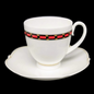 Villeroy & Boch Paloma Picasso Castellon: Kaffeetasse / Tasse mit Unterteller (7120751984777)