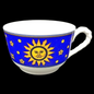 Villeroy & Boch Paloma Picasso Sun, Moon and Stars: Teetasse / Tasse blau (7120948297865)