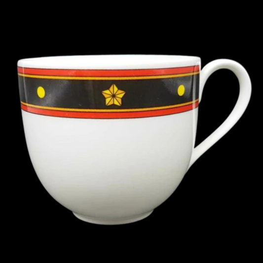 Villeroy & Boch Paloma Picasso Sun, Moon and Stars: Kaffeetasse / Tasse, rot - neu (7120954687625)