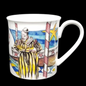 Villeroy & Boch Rolf Knie Zirkus: Henkelbecher / Kaffeebecher / hohe Kaffeetasse (7121018421385)