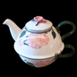 Villeroy & Boch Wildrose: Tea for one / Teekanne mit Tasse Charm (14900487946564)