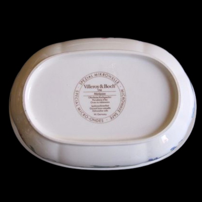 Villeroy & Boch Mariposa: Auflaufform / Ofenform mit Deckel / Kochgeschirr - selten (7120851501193)