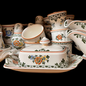 Villeroy & Boch Alt Amsterdam: Butterdose mit Deckel - Beschreibung (14867850953028)