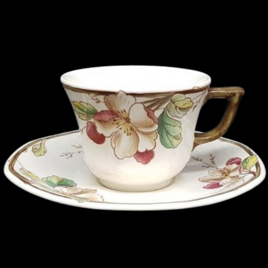 Villeroy & Boch Portobello: Kaffeetasse / Tasse mit Unterteller - neu (15239646970180)