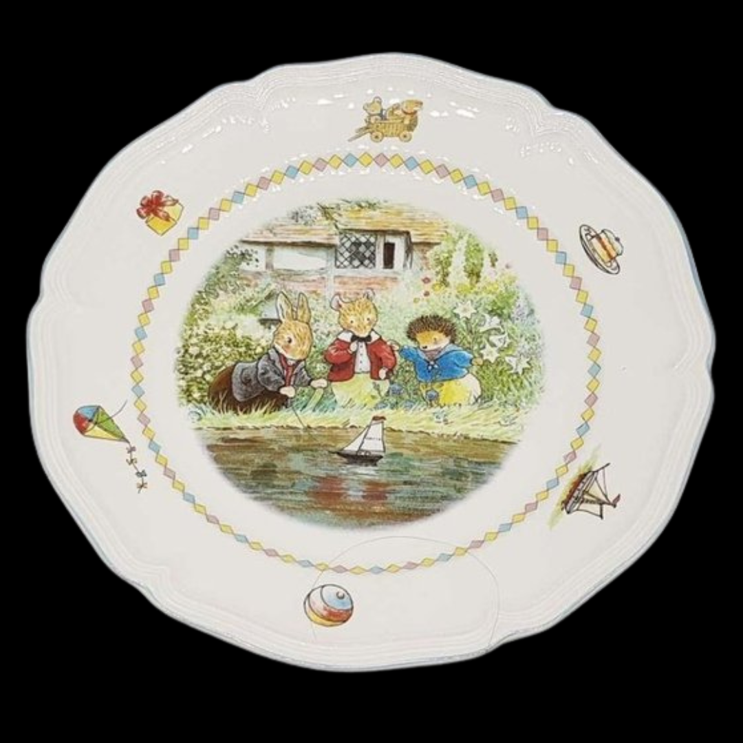 Villeroy & Boch Foxwood Tales: Speiseteller / flacher Teller Schiff - neu (7121048305801)