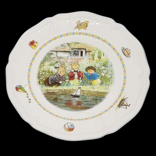 Villeroy & Boch Foxwood Tales: Speiseteller / flacher Teller Schiff - neu (7121048305801)