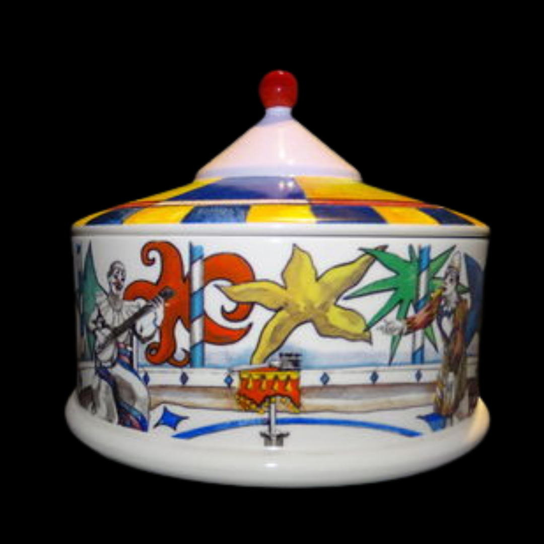 Villeroy & Boch Rolf Knie Zirkus: Deckeldose / Dose mit Deckel (7120702406793)