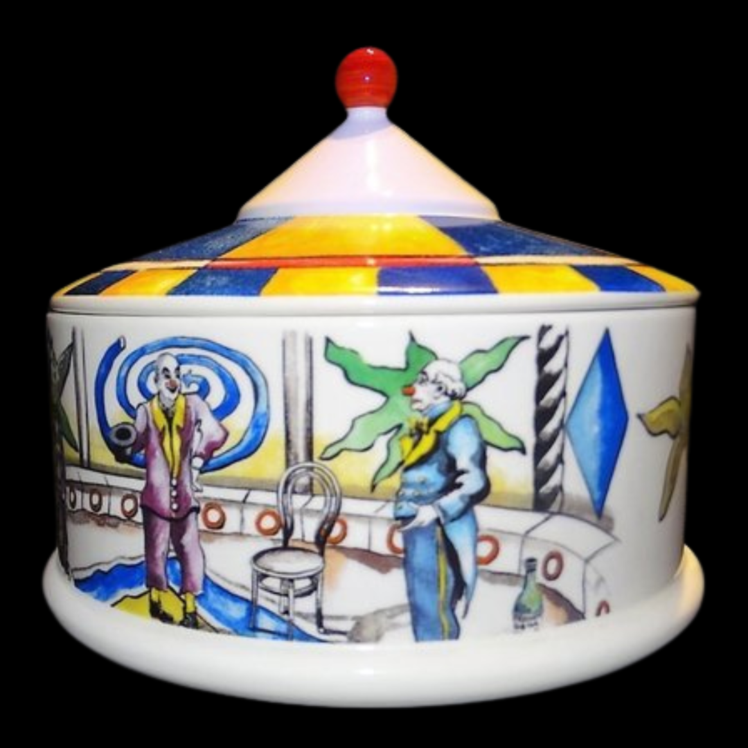Villeroy & Boch Rolf Knie Zirkus: Deckeldose / Dose mit Deckel (7120702406793)
