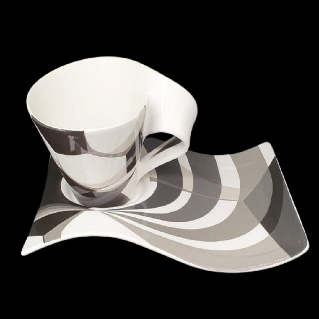 Villeroy & Boch New Wave: Kaffeetasse / Tasse mit Ut Fußball-WM 2006 - neu (7121080615049)