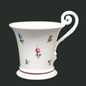 Nymphenburg: Kaffeetasse / Tasse mit Schwanengriff - Streublume (7121017307273)