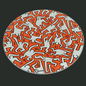 Villeroy & Boch Keith Haring: Tortenplatte / Platzteller - neu (7120816799881)