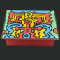 Villeroy & Boch Keith Haring: Box / Deckeldose, viereckig, SoHo mit Zertifikat (7120816603273)