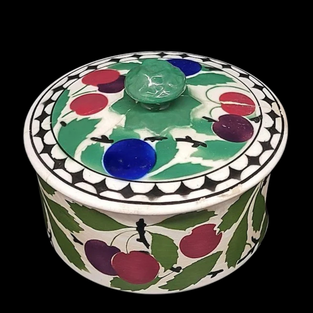 Villeroy & Boch Pflaumendekor: Deckeldose / Porzellandose (7120798810249)