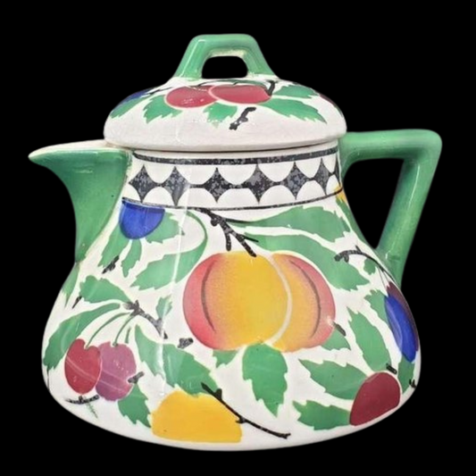 Villeroy & Boch Wallerfangen Pflaumendekor: Kännchen / Kanne mit Deckel (7121063968905)