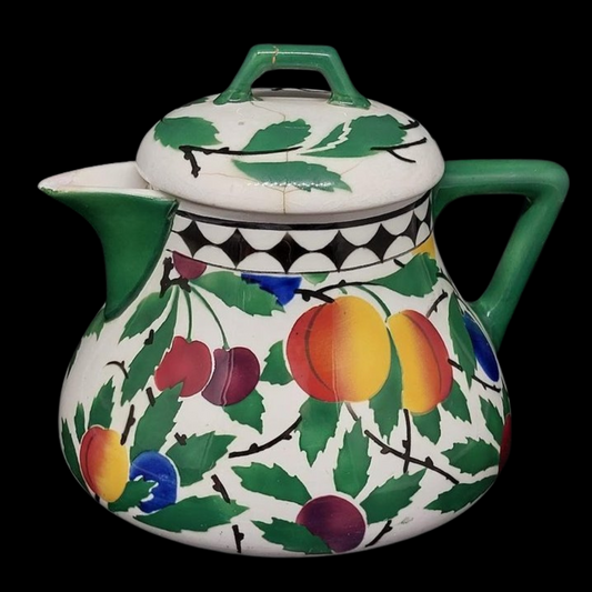 Villeroy & Boch Pflaumendekor: Teekanne / Kanne (nur noch zur Deko) (7120798777481)
