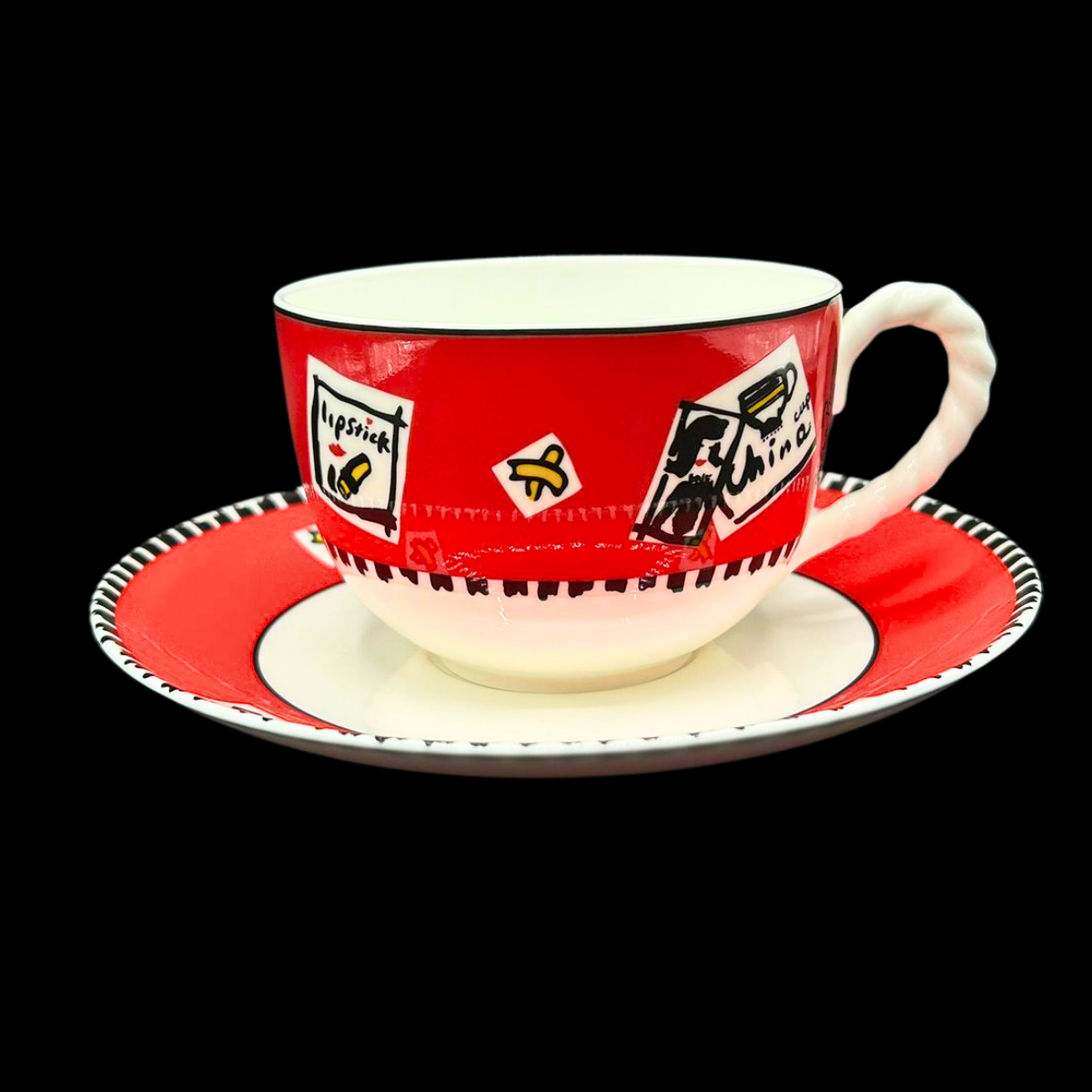 Villeroy & Boch Paloma Picasso A Day in the Life: Jumbotasse / Cappuccinotasse mit Ut (8867363488068)