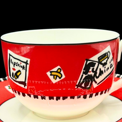 Villeroy & Boch Paloma Picasso A Day in the Life: Jumbotasse / Cappuccinotasse mit Ut