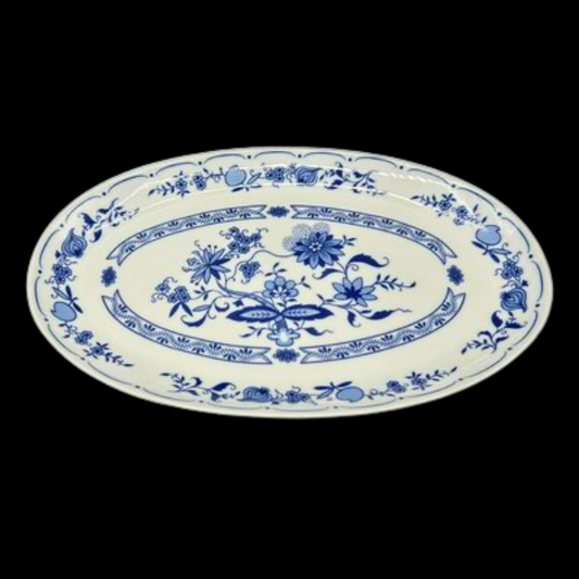 JLMENAU Zwiebelmuster : Fleischplatte / Platte - 32 cm (8866888581444)