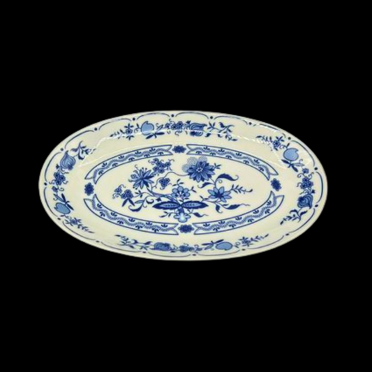 JLMENAU Zwiebelmuster : Wurstplatte / Platte - 23,5 cm (8866890416452)