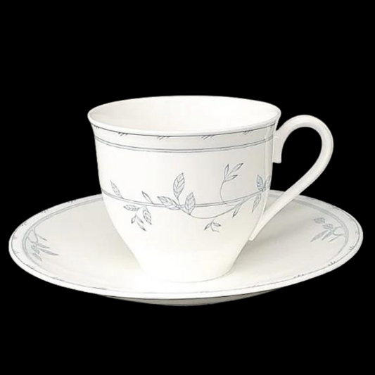 Villeroy & Boch Filetto: Kaffeetasse / Tasse mit Unterteller (7120837509257)