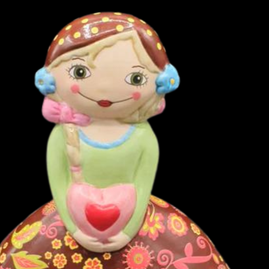Goebel Porzellan: Figur Zuckerpuppe Sweetheart / Sugar Babe Sweetheart - OVP (7120929751177)