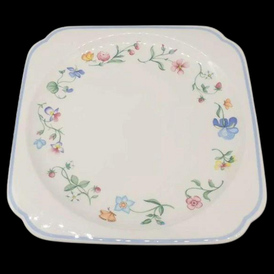 Villeroy & Boch Mariposa: Mikrowellenteller / mikrowellengeeigneter Teller, viereckig (7121049583753)