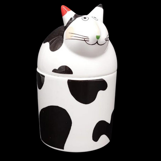 Villeroy & Boch Animal Park: Marmeladedose / Deckeldose Katze (7120948625545)