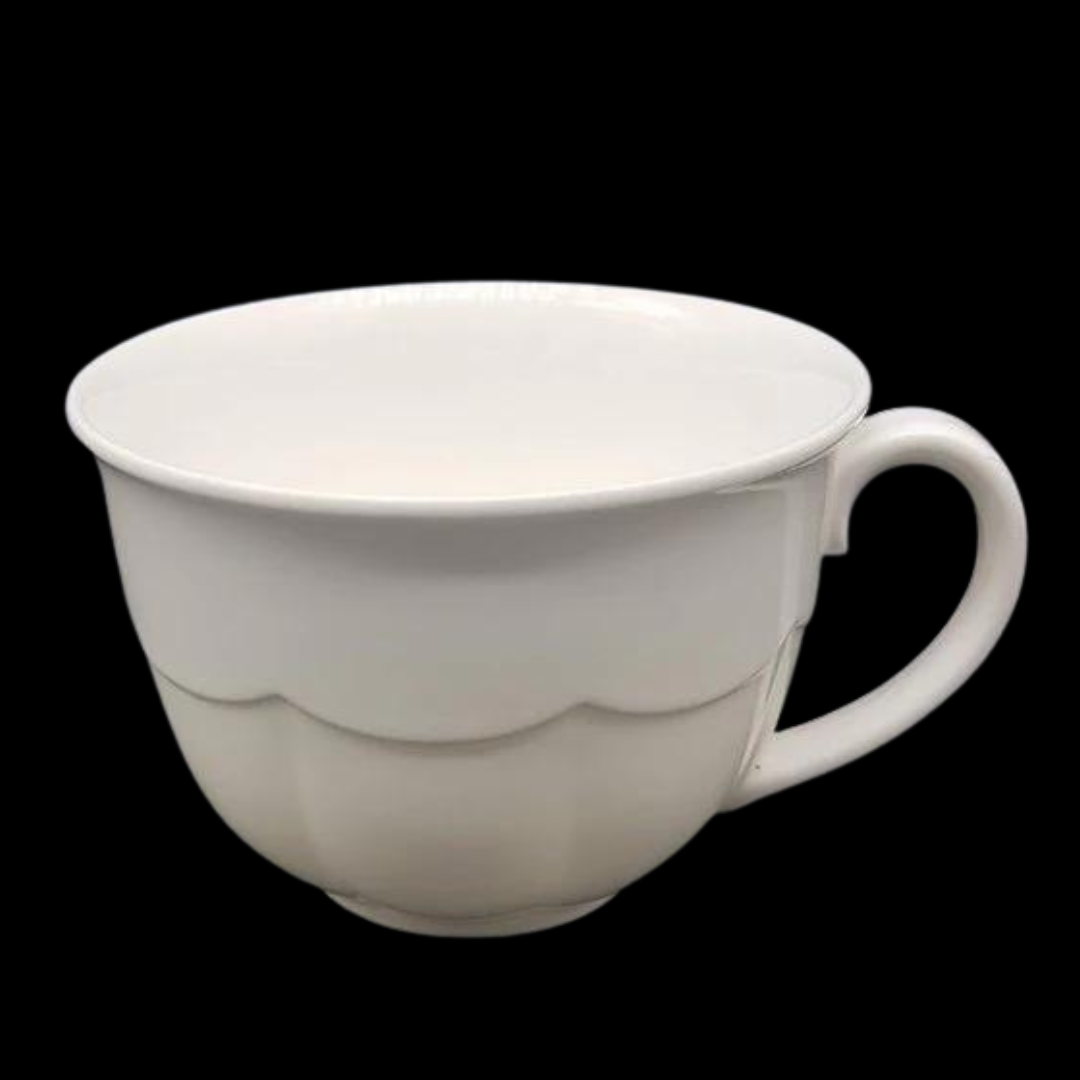 Villeroy & Boch Damasco weiß: Kaffeetasse / Teetasse / Tasse (7120876109961)