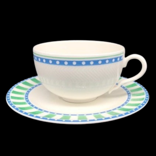Villeroy & Boch Party Look: Teetasse / Tasse mit Unterteller (7121003315337)