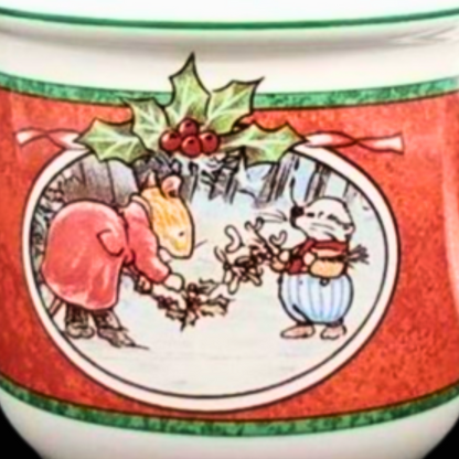 Villeroy & Boch Foxwood Tales Christmas: Kaffeetasse / Tasse - neuwertig (7121048240265)