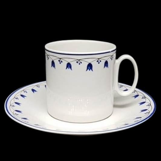 Villeroy & Boch Salzburg: Kaffeetasse / Tasse mit Unterteller (7120744775817)