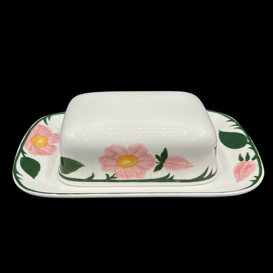 Villeroy & Boch Wildrose: Butterdose Charm - neueres Modell (7120998137993)