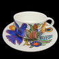 Villeroy & Boch Acapulco: Teetasse / Tasse mit Unterteller - 9 cm Dur - 5,5 cm Höhe (7120701292681)