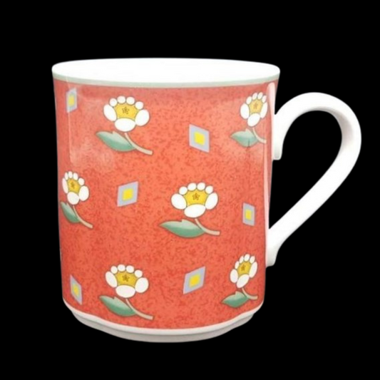 Villeroy & Boch Switch 1 Ava rot: Henkelbecher / Kaffeebecher / hohe Kaffeetasse (7120793960585)