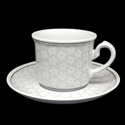 Villeroy & Boch Dalarna: Kaffeetasse / Tasse mit Unterteller (7120968614025)