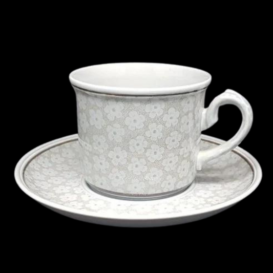 Villeroy & Boch Dalarna: Kaffeetasse / Tasse mit Unterteller (7120968614025)