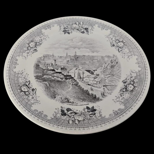Villeroy & Boch Septfontaines "Le grand Duché de Luxembourg": Wandteller (7121118134409)