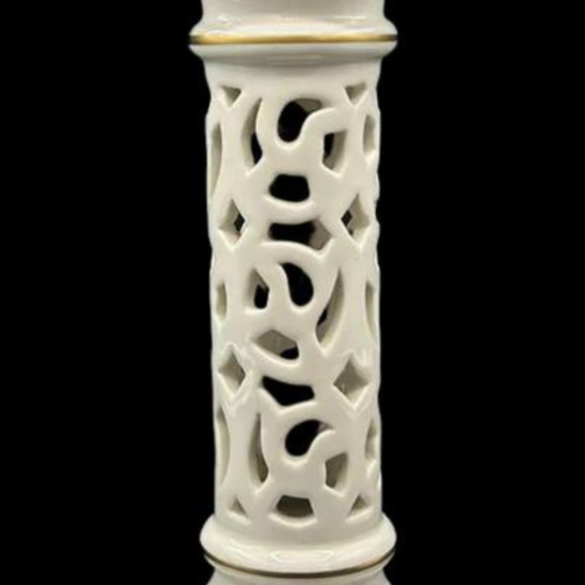 Villeroy & Boch Ivoire: Kerzenständer / Kerzenleuchter Chantilly (9459757121860)