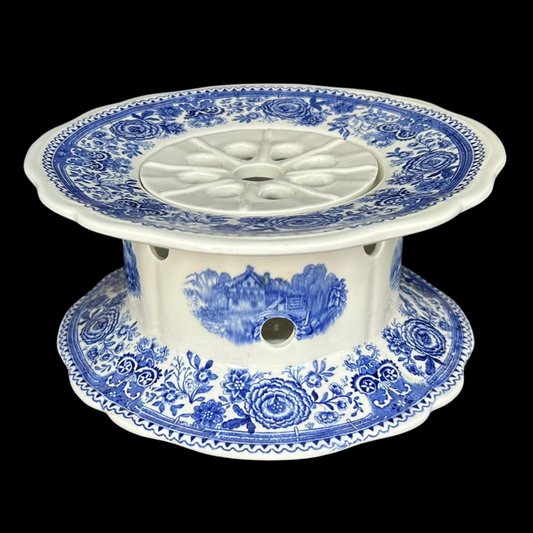 Villeroy & Boch Burgenland blau: Stövchen / Rechaud - selten (9027136061764)