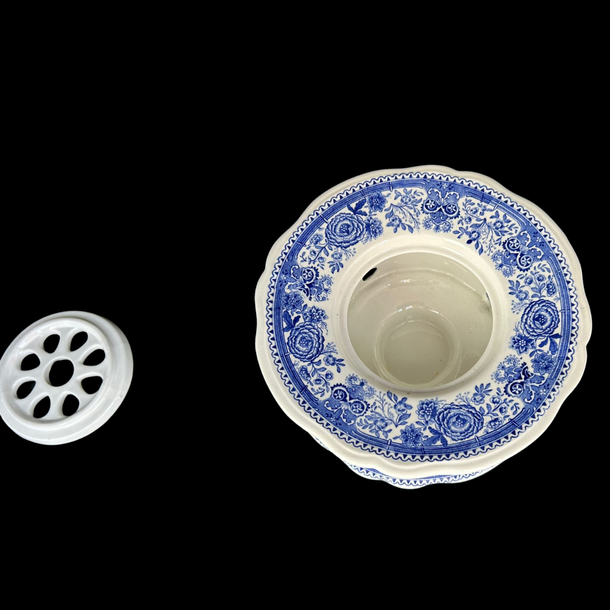 Villeroy & Boch Burgenland blau: Stövchen / Rechaud - selten (9027136061764)