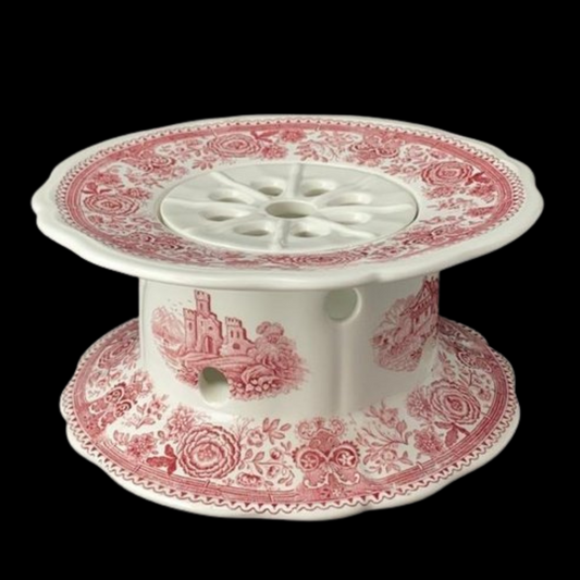 Villeroy & Boch Burgenland rot: Rechaud / Stövchen - sehr selten (7121063936137)