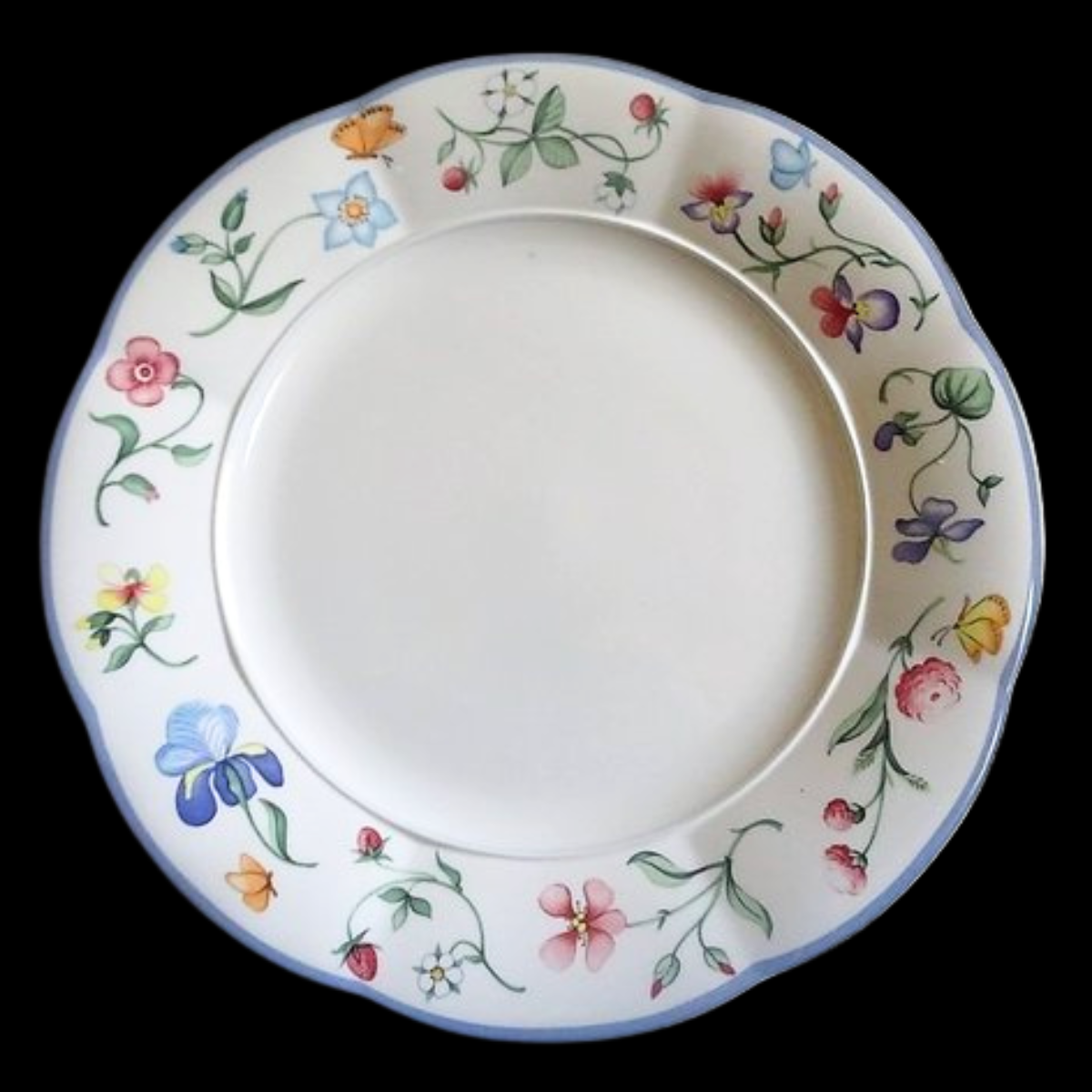 Villeroy & Boch Mariposa: Speiseteller / flacher Teller - gebraucht (8745510371652)
