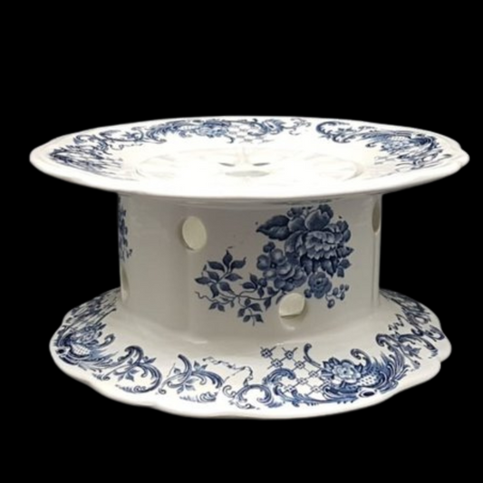 Villeroy & Boch Valeria blau: Stövchen / Rechaud mit Einsatz - selten (7121012785289)