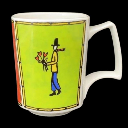 Rosenthal Studio Line Flash Love Story: Kaffeebecher / Henkelbecher - Motiv 1 (7121068261513)