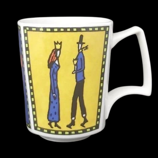 Rosenthal Studio Line Flash Love Story: Kaffeebecher / Henkelbecher - Motiv 6 (7121068556425)