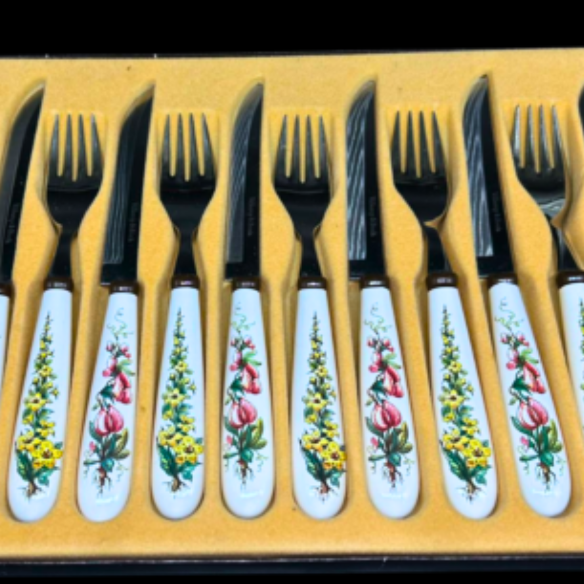 Villeroy & Boch Botanica: Besteck mit 12 Teilen (Gabeln und Messern) (9471284183364)