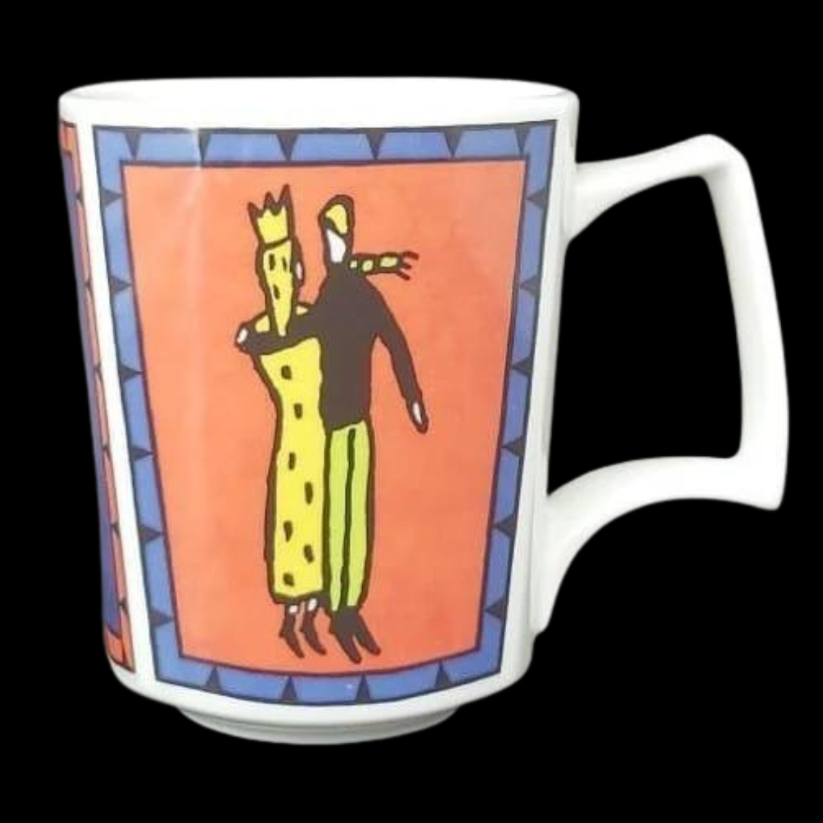 Rosenthal Studio Line Flash Love Story: Kaffeebecher / Henkelbecher - Motiv 3 (7121068425353)