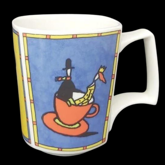 Rosenthal Studio Line Flash Love Story: Kaffeebecher / Henkelbecher - Motiv 2 (7121068359817)