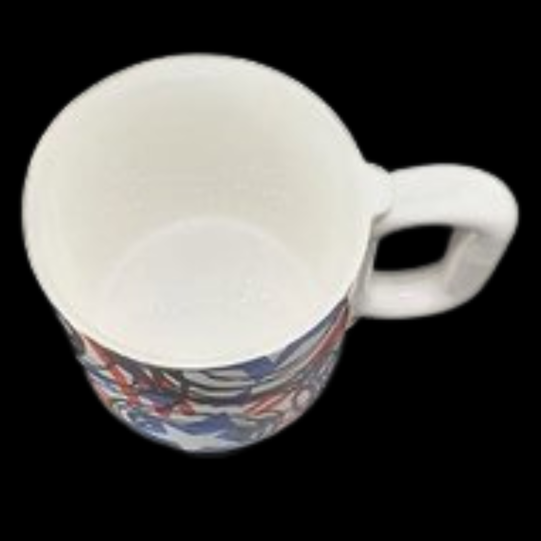 Villeroy & Boch Spirit of USA: Kaffeebecher / Henkelbecher Ltd Edition 1988 - Neu & OVP (7121085694089)