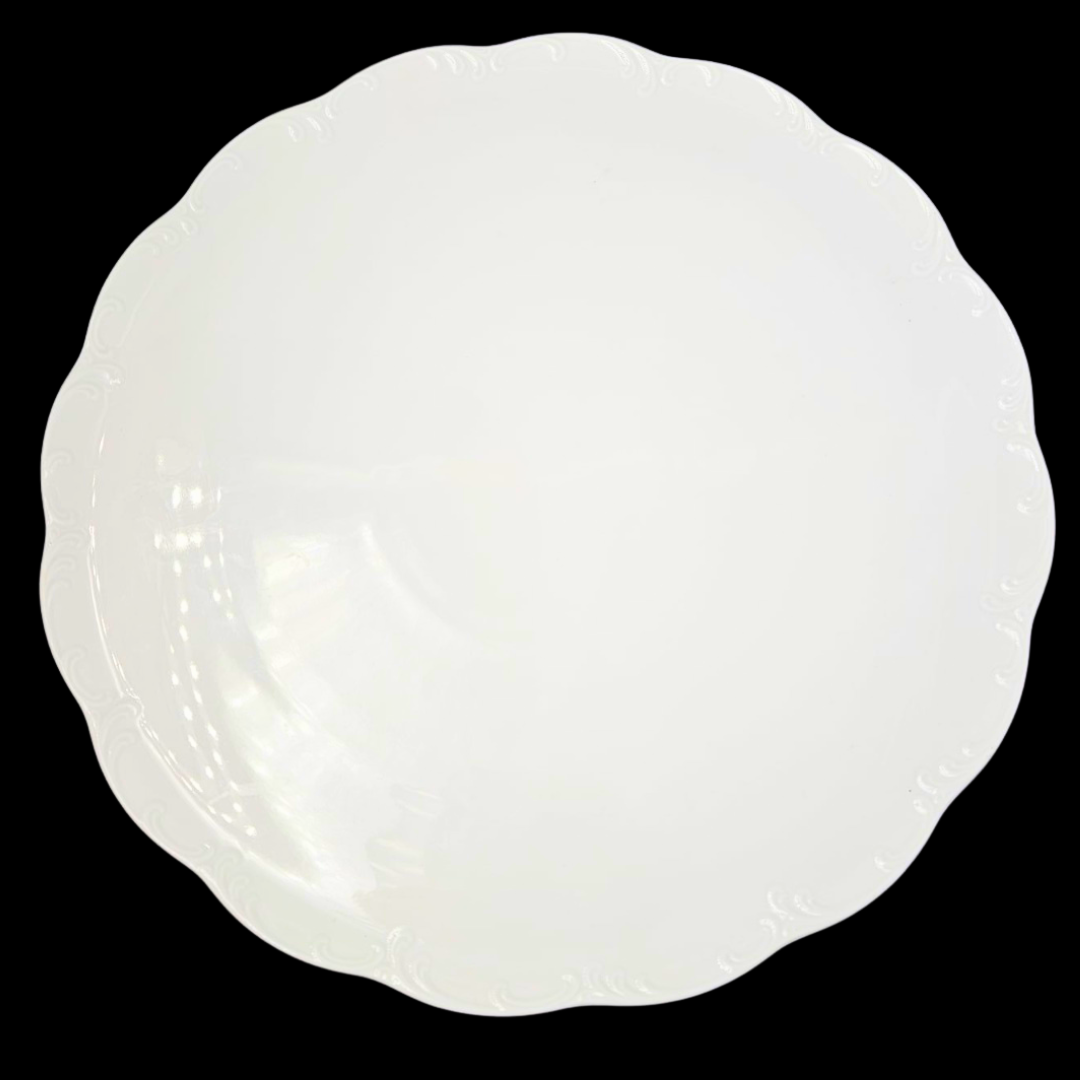 Rosenthal Monbijou Classic Rose weiß: Tortenplatte (9394998214980)